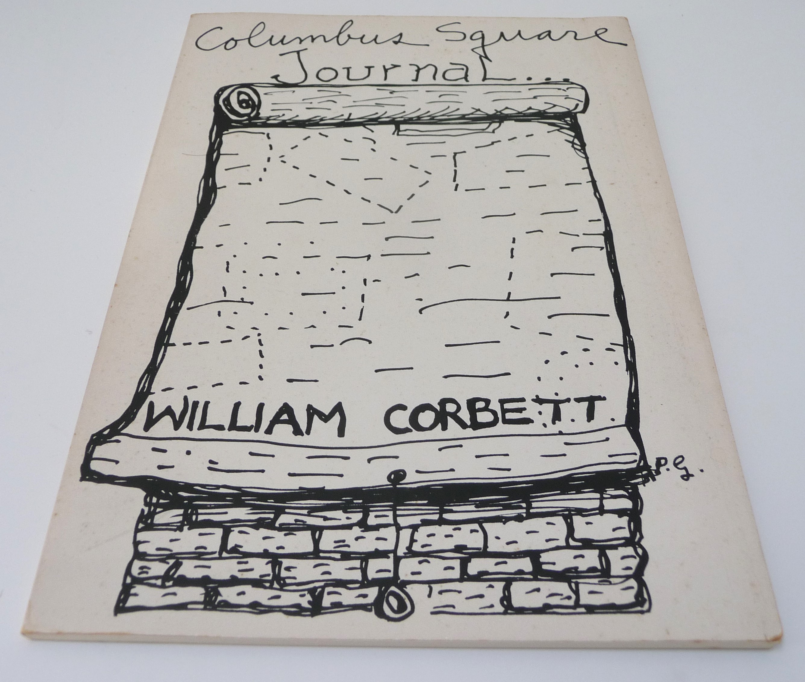 Columbus Square Journal by William Corbett: Near Very Good Soft cover  (1976) 1st Edition, Signed by Author(s)